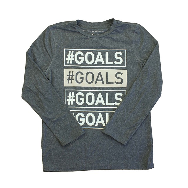 Rockets Of Awesome Grey | Silver | Goals Athletic Top 8 Years 