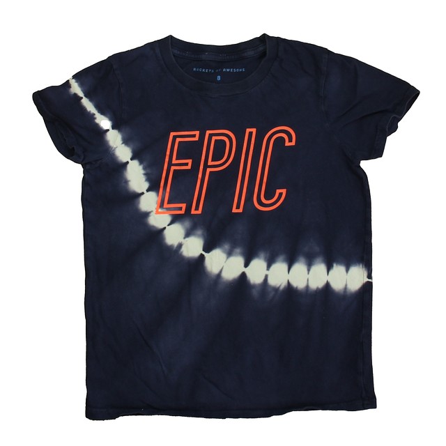 Rockets Of Awesome Navy | "Epic" T-Shirt 8 Years 