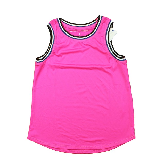 Rockets Of Awesome Pink Athletic Top Big Girl 