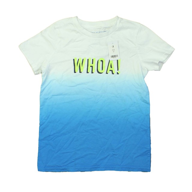 Rockets Of Awesome White | Blue | Ombre T-Shirt 8 Years 