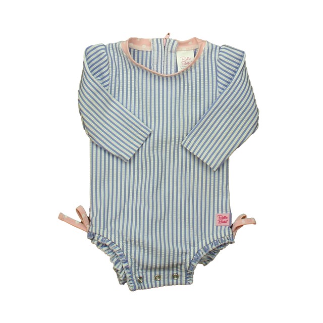 Rufflebutts Blue | White | Pink 1-piece Swimsuit 3-6 Months 