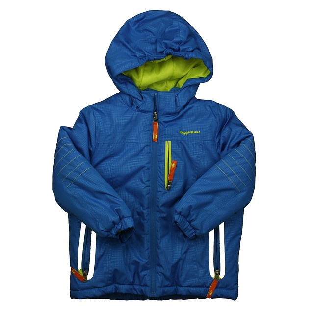 Rugged Bear Blue | Green Winter Coat 5T 