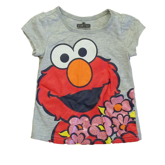 Sesame Street Gray Elmo T-Shirt 2T 