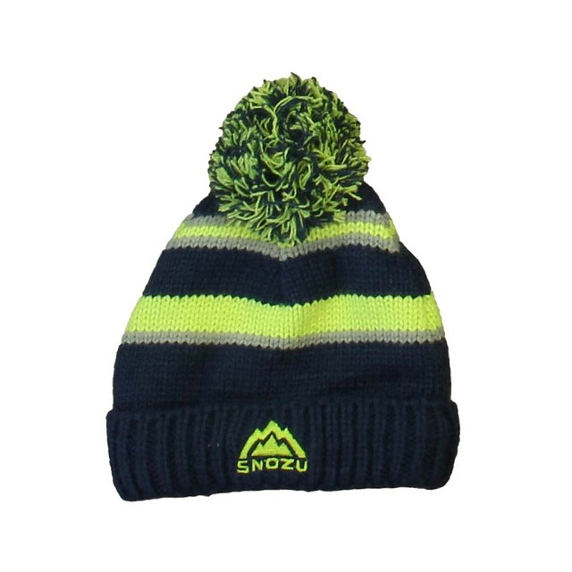 Snozu Green | Navy Winter Hat 2T 