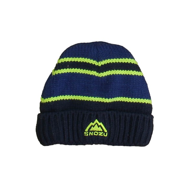 Snozu Blue | Green Winter Hat 4-5T 