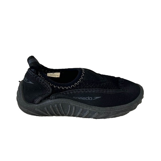 Speedo Black Water Shoes 5-6 Toddler 