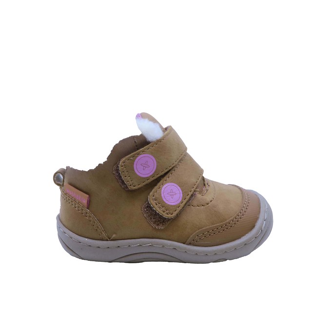 Surprize Tan | Pink Boots 3 Infant 