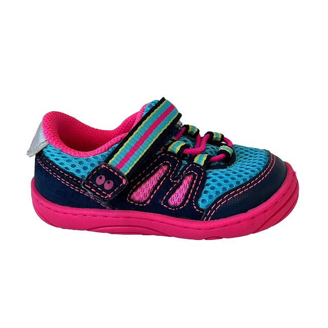 Surprize Turquoise | Pink Sneakers 4 Infant 