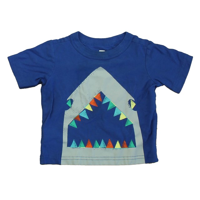 Tea Blue Shark T-Shirt 9-12 Months 
