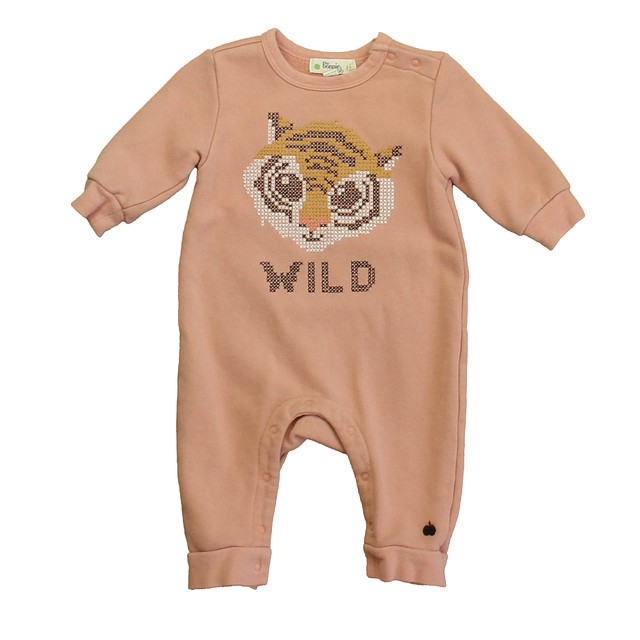 The Bonnie Mob Pink Tiger Long Sleeve Outfit 3-6 Months 