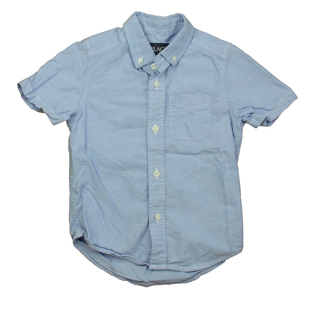 The Children's Place Blue Button Down Long Sleeve 4T 