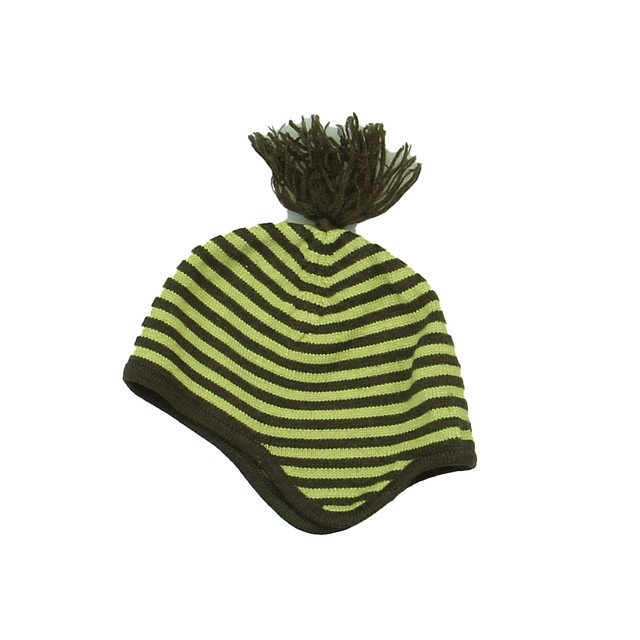 threads Brown | Green Winter Hat 0-6 Months 