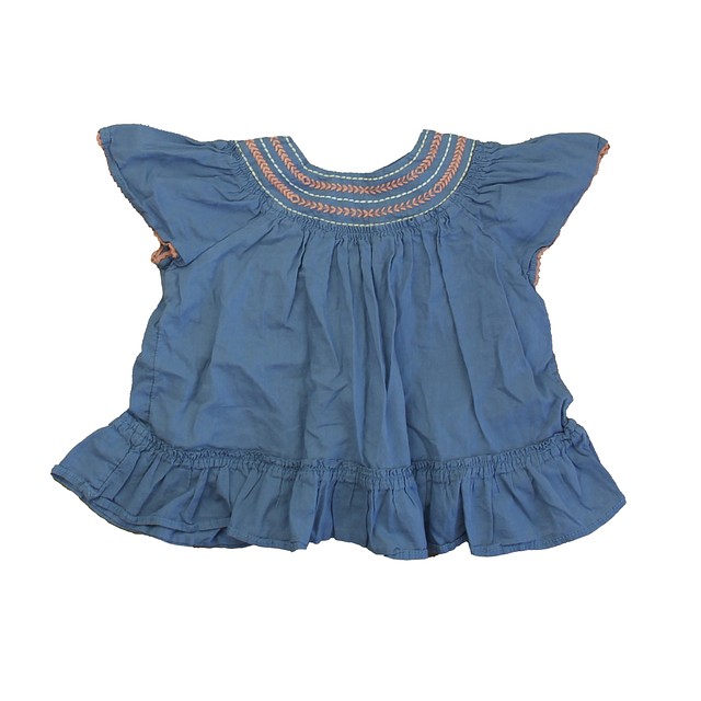 Tommy Bahama Blue | Pink Blouse 4T 