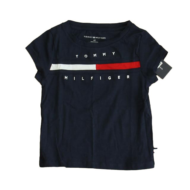 Tommy Hilfiger Navy T-Shirt 4T 