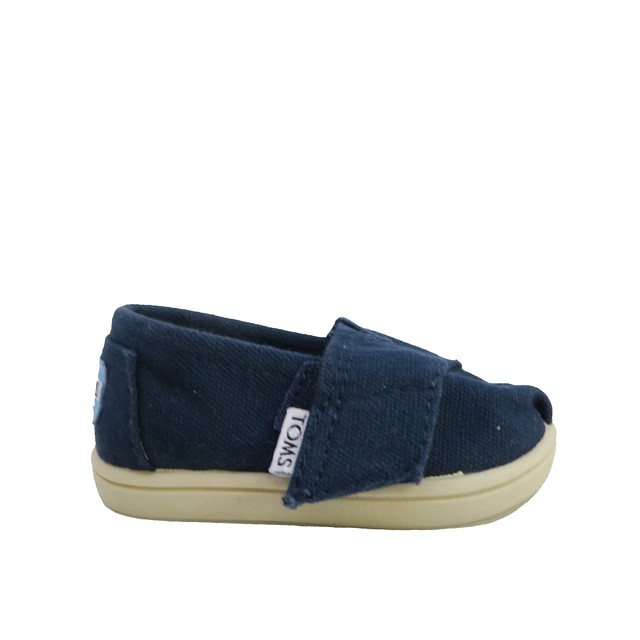 Toms Navy Shoes 4 Infant 