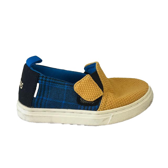 Toms Yellow | Blue Shoes 7 Toddler 