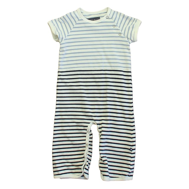 Tooby Doo Blue Stripe Romper 12-18 Months 