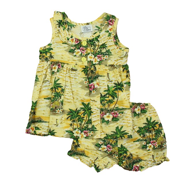 Tor Fashion Yellow | Floral Apparel Sets 12 Months 