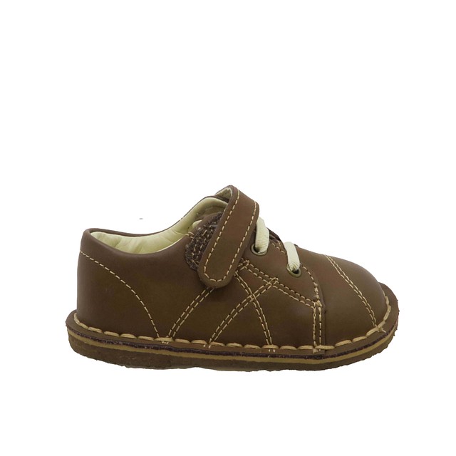 Trim Foot Brown Shoes 4 Infant 