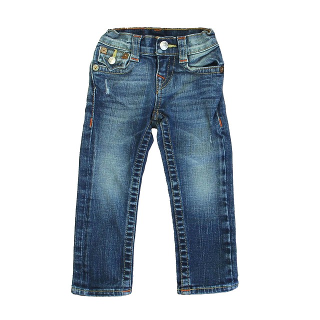 True Religion Blue Jeans 2T 