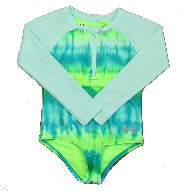 Under Armour Aqua | Green 1-piece Swimsuit 18 Months 