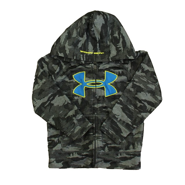 Under Armour Gray Camo Hoodie 2T 