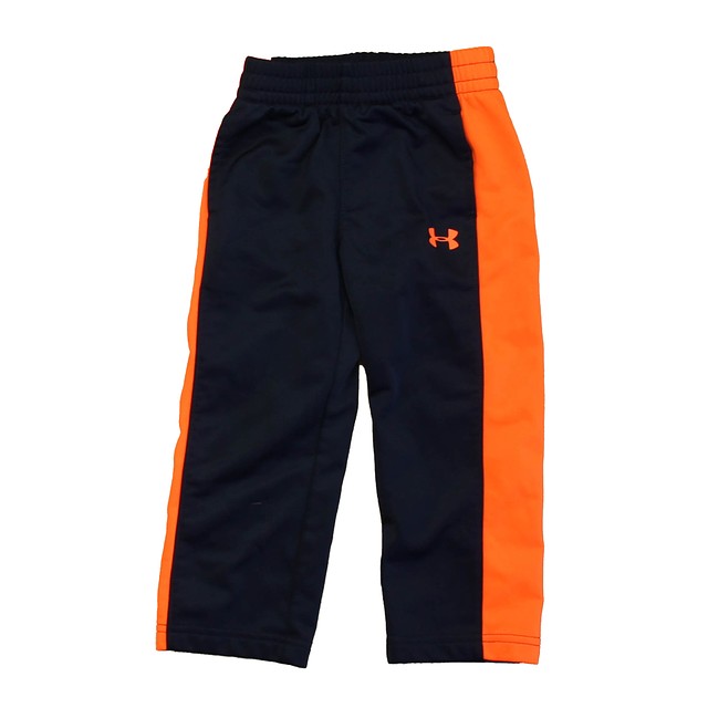 Under Armour Navy | Orange Athletic Pants 2T 