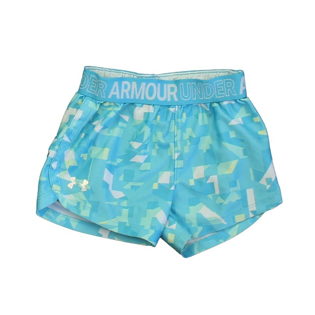 Under Armour Turquoise | White Athletic Shorts 2T 