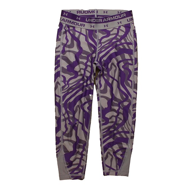 Under Armour Purple Athletic Pants 8 Years 