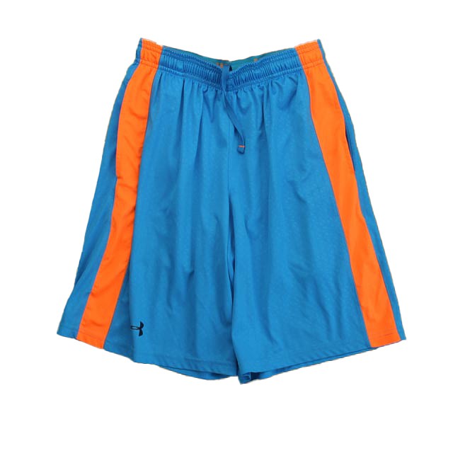 Under Armour Blue | Orange Shorts Junior Small 