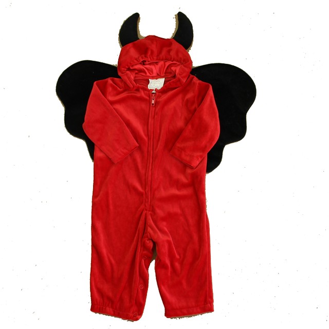 Unknown Brand Red | Black Devil Costume 12-18 Months 