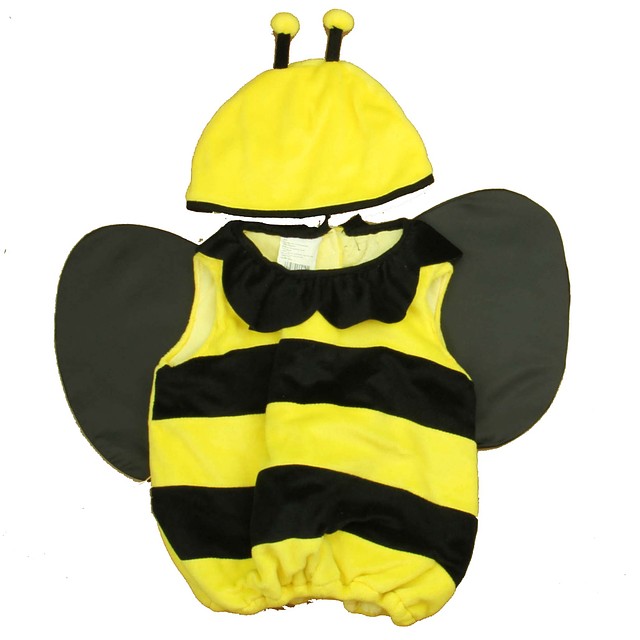 Unknown Brand 3-pieces Yellow | Black Bumble Bee Costume 12-24 Months 
