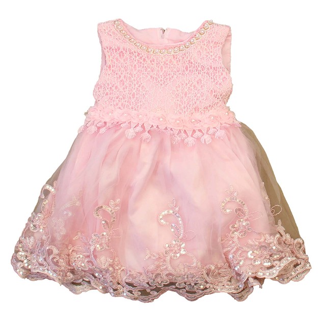 Unknown Brand Pink Special Occasion Dress 2-3T 
