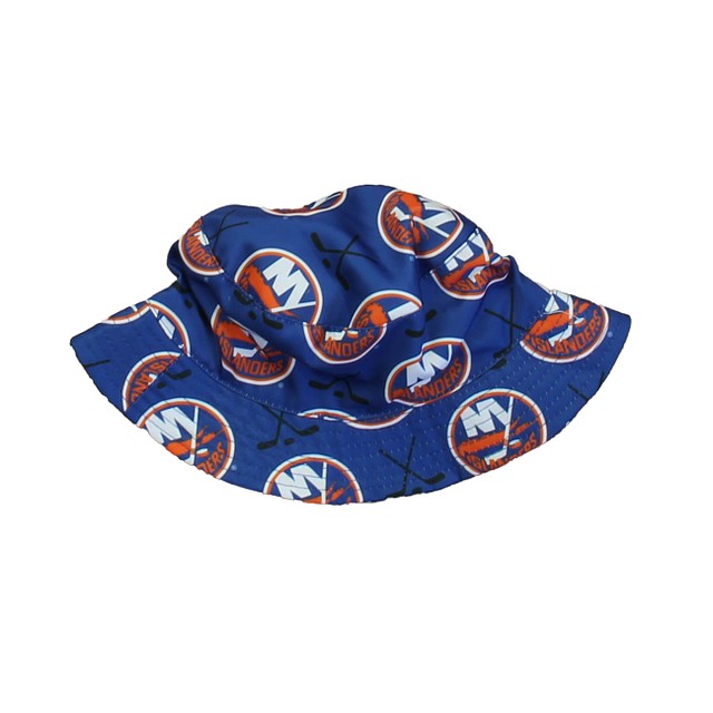 Unknown Brand Blue | Orange | NY Islanders Sun Hat 3-4T 