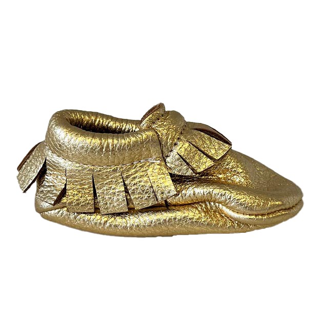 Unknown Brand Gold Shoes 3-6 Months 
