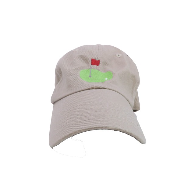 Unknown Brand Khaki Golf Hat No Size 