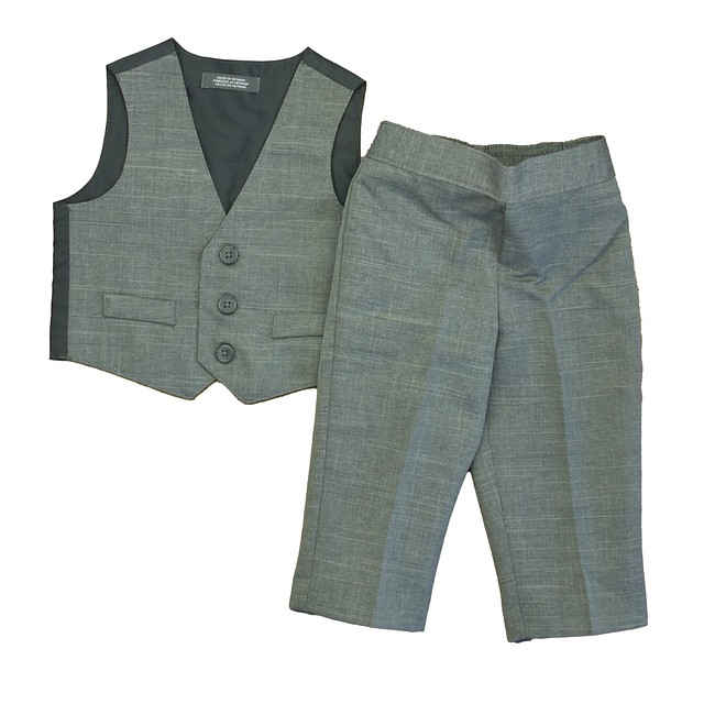 Van Heusen 2-pieces Gray Special Occasion Outfit 6-8 Months 