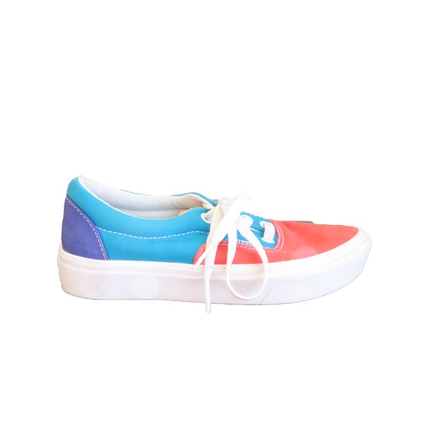 Vans Red | Turquoise | Purple Sneakers 3.5 Youth 