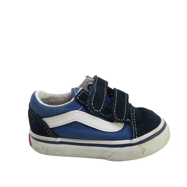 Vans Black | Blue Sneakers 5 Toddler 