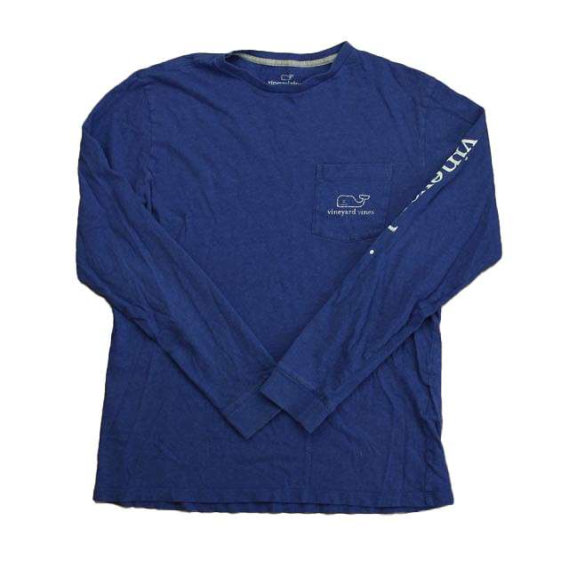 Vineyard Vines Blue Long Sleeve T-Shirt Mens Small 