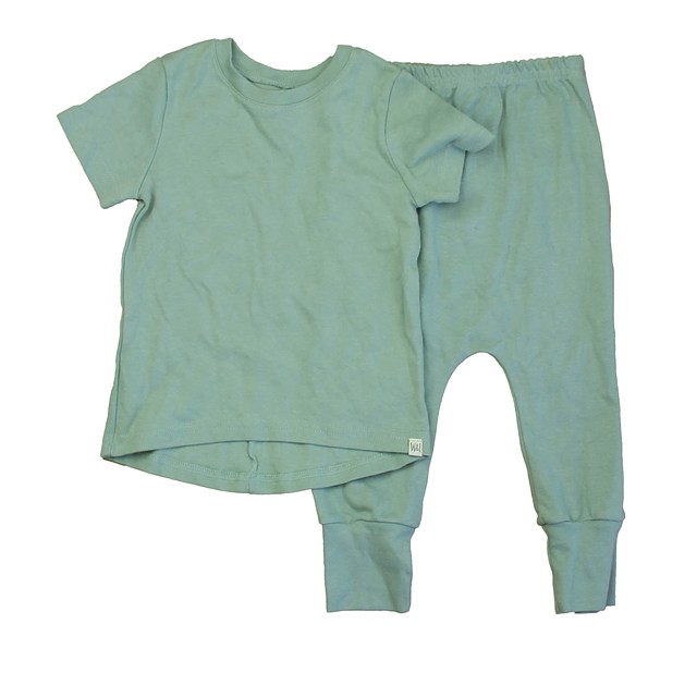 Will & Ivy 2-pieces Green Apparel Sets 2-3T 