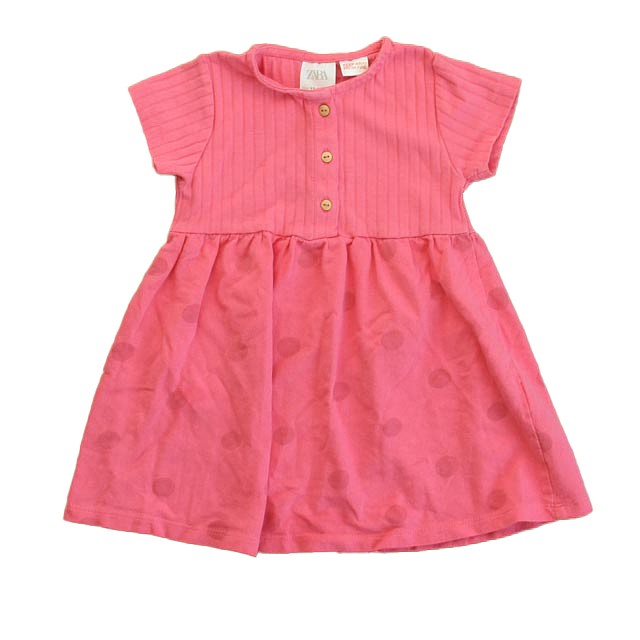 Zara Pink Dress 12-18 Months 