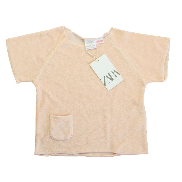 Zara Pink Short Sleeve Shirt 18-24 Months 